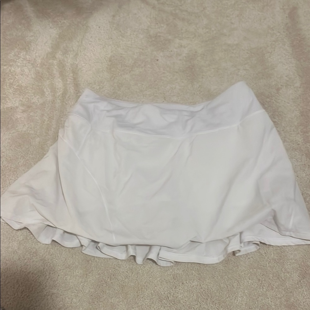 Elegant White Women's Skirt